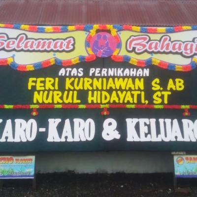 Papan Bunga Double Jumbo