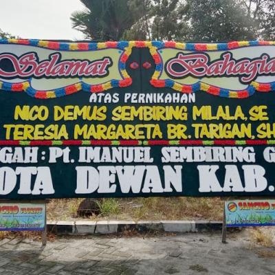 Papan Bunga Double Jumbo